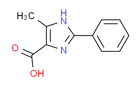 CAS No. 28824-94-4, 5-methyl-2-phenyl-1H-imidazole-4-carboxylic acid