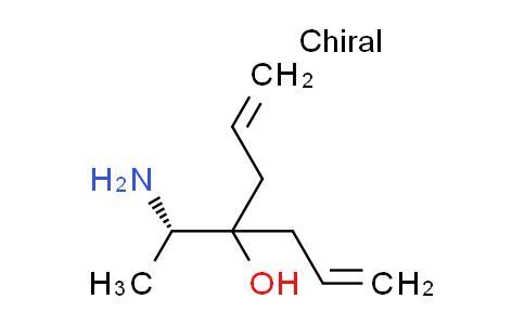 CAS No. 195392-02-0, 4-[(1S)-1-aminoethyl]-1,6-heptadien-4-ol