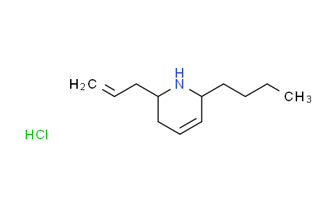 CAS No. 1820580-25-3, rac-(2S,6S)-2-allyl-6-butyl-1,2,3,6-tetrahydropyridine hydrochloride