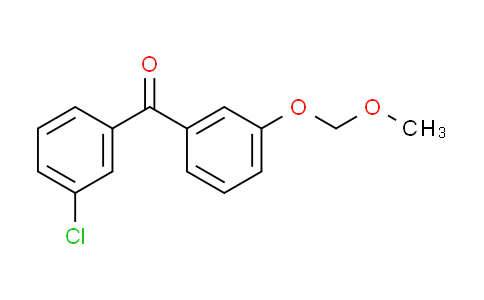 CAS No. 938458-64-1, (3-chlorophenyl)[3-(methoxymethoxy)phenyl]methanone