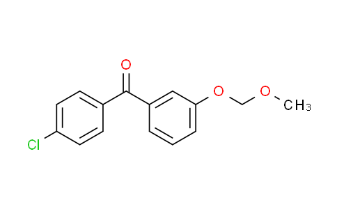 CAS No. 938458-70-9, (4-chlorophenyl)[3-(methoxymethoxy)phenyl]methanone