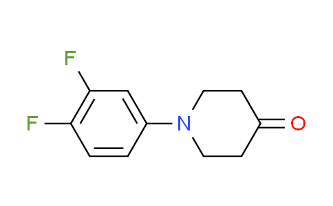 CAS No. 885275-07-0, 1-(3,4-difluorophenyl)piperidin-4-one