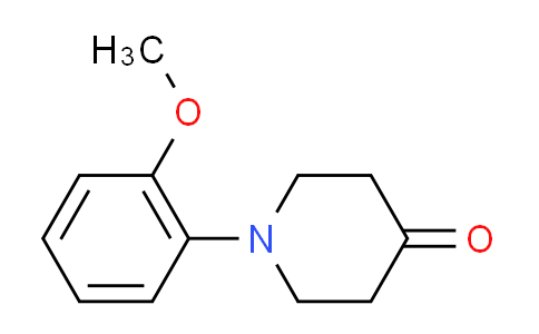 CAS No. 218610-31-2, 1-(2-methoxyphenyl)piperidin-4-one