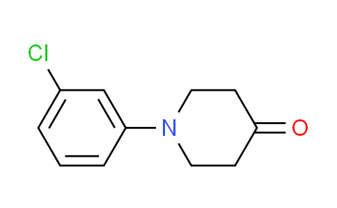 CAS No. 115012-58-3, 1-(3-chlorophenyl)piperidin-4-one