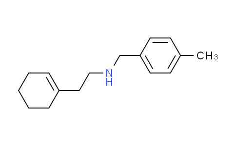 CAS No. 356530-85-3, (2-cyclohex-1-en-1-ylethyl)(4-methylbenzyl)amine