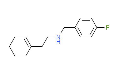 CAS No. 356531-66-3, (2-cyclohex-1-en-1-ylethyl)(4-fluorobenzyl)amine