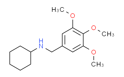 CAS No. 227017-78-9, N-(3,4,5-trimethoxybenzyl)cyclohexanamine