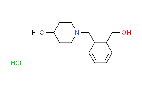CAS No. 1047652-19-6, {2-[(4-methyl-1-piperidinyl)methyl]phenyl}methanol hydrochloride