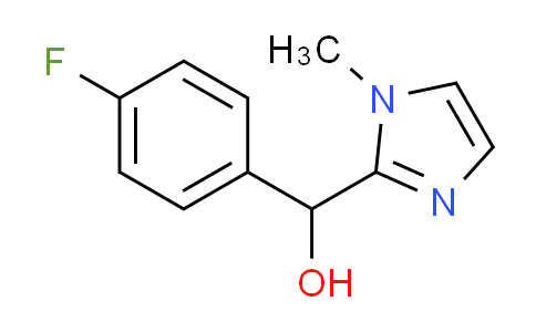 CAS No. 122155-26-4, (4-fluorophenyl)(1-methyl-1H-imidazol-2-yl)methanol