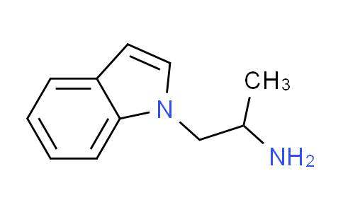 CAS No. 1227465-67-9, 1-(1H-indol-1-yl)propan-2-amine