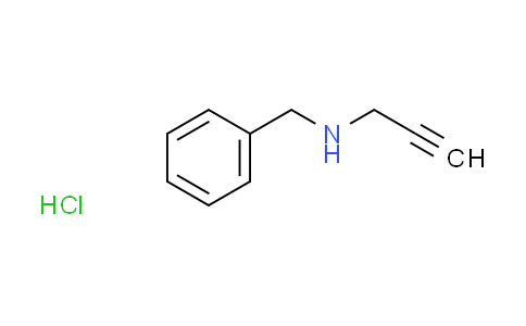 CAS No. 1007-53-0, N-benzyl-2-propyn-1-amine hydrochloride