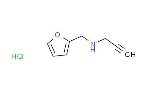 CAS No. 1158633-14-7, N-(2-furylmethyl)-2-propyn-1-amine hydrochloride