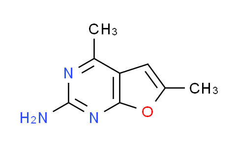 CAS No. 22727-43-1, 4,6-dimethylfuro[2,3-d]pyrimidin-2-amine