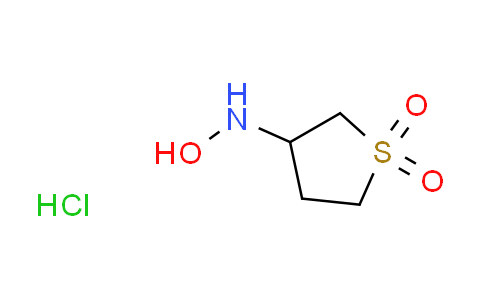 CAS No. 1255717-73-7, 3-(hydroxyamino)tetrahydrothiophene 1,1-dioxide hydrochloride