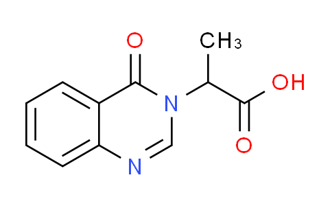 CAS No. 61381-36-0, 2-(4-oxoquinazolin-3(4H)-yl)propanoic acid