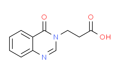 CAS No. 25818-88-6, 3-(4-oxoquinazolin-3(4H)-yl)propanoic acid