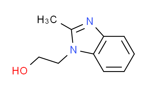 CAS No. 4946-08-1, 2-(2-methyl-1H-benzimidazol-1-yl)ethanol
