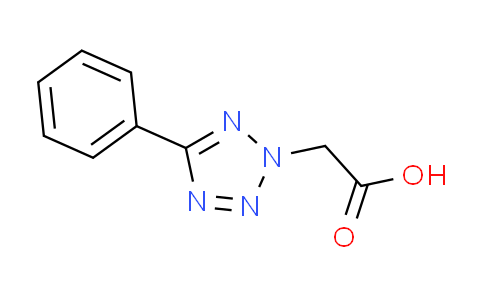 CAS No. 21743-68-0, (5-phenyl-2H-tetrazol-2-yl)acetic acid