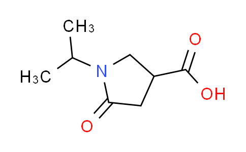 CAS No. 299920-47-1, 1-isopropyl-5-oxopyrrolidine-3-carboxylic acid
