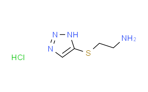 CAS No. 1262771-37-8, [2-(1H-1,2,3-triazol-5-ylthio)ethyl]amine hydrochloride
