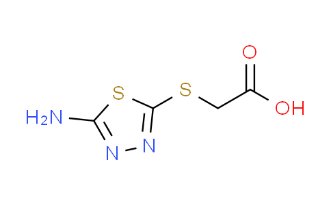 CAS No. 32418-26-1, [(5-amino-1,3,4-thiadiazol-2-yl)thio]acetic acid