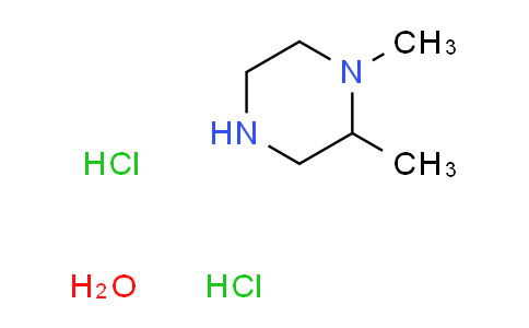 CAS No. 668435-15-2, 1,2-dimethylpiperazine dihydrochloride hydrate