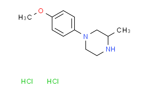 CAS No. 1269198-80-2, 1-(4-methoxyphenyl)-3-methylpiperazine dihydrochloride