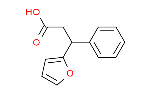 CAS No. 4428-36-8, 3-(2-furyl)-3-phenylpropanoic acid