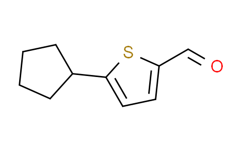 CAS No. 959236-99-8, 5-cyclopentylthiophene-2-carbaldehyde