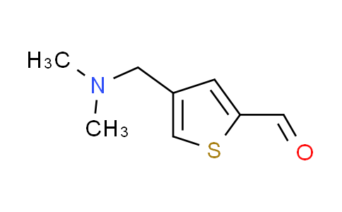 CAS No. 893745-77-2, 4-[(dimethylamino)methyl]thiophene-2-carbaldehyde
