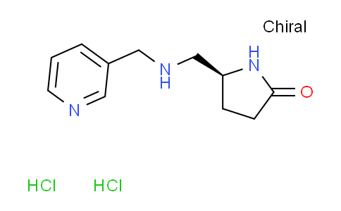 CAS No. 1609388-34-2, (5S)-5-{[(3-pyridinylmethyl)amino]methyl}-2-pyrrolidinone dihydrochloride