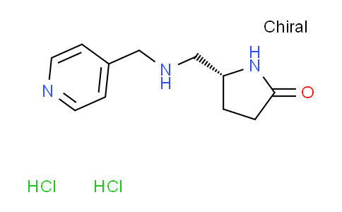 CAS No. 1269036-23-8, (5R)-5-{[(4-pyridinylmethyl)amino]methyl}-2-pyrrolidinone dihydrochloride