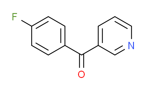CAS No. 52779-56-3, (4-fluorophenyl)(pyridin-3-yl)methanone