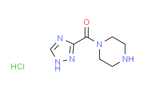 CAS No. 1609400-04-5, 1-(1H-1,2,4-triazol-3-ylcarbonyl)piperazine hydrochloride