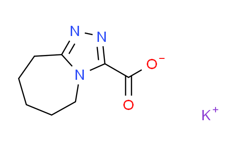 CAS No. 1379163-31-1, potassium 6,7,8,9-tetrahydro-5H-[1,2,4]triazolo[4,3-a]azepine-3-carboxylate