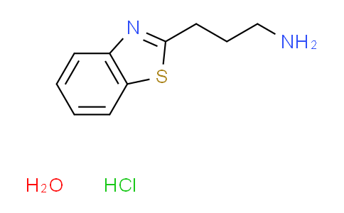 CAS No. 51124-73-3, [3-(1,3-benzothiazol-2-yl)propyl]amine hydrochloride hydrate