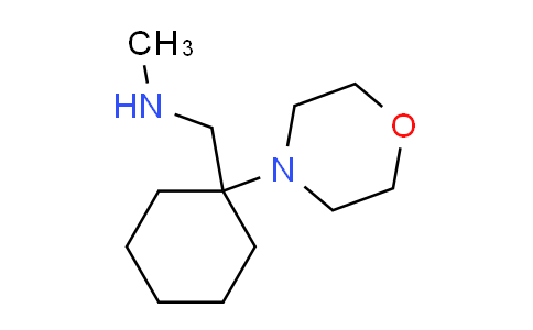 CAS No. 938458-83-4, N-methyl-1-(1-morpholin-4-ylcyclohexyl)methanamine