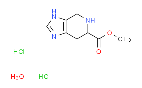 CAS No. 82523-06-6, methyl 4,5,6,7-tetrahydro-3H-imidazo[4,5-c]pyridine-6-carboxylate dihydrochloride hydrate