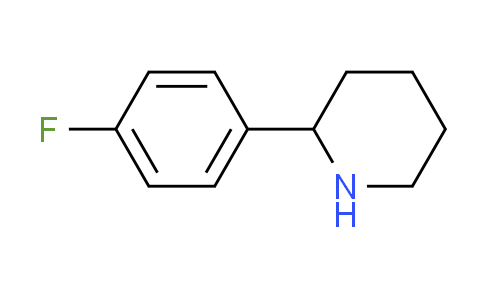 CAS No. 383128-03-8, 2-(4-fluorophenyl)piperidine