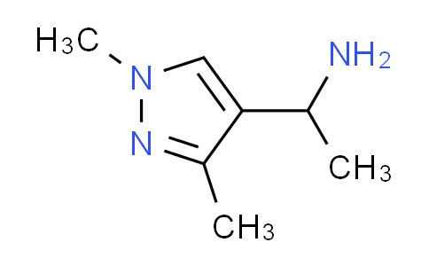 CAS No. 911788-36-8, 1-(1,3-dimethyl-1H-pyrazol-4-yl)ethanamine