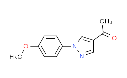 CAS No. 1015846-09-9, 1-[1-(4-methoxyphenyl)-1H-pyrazol-4-yl]ethanone