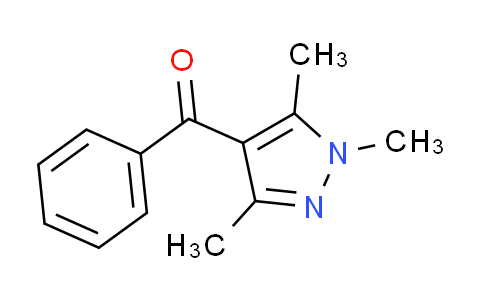 CAS No. 31539-68-1, phenyl(1,3,5-trimethyl-1H-pyrazol-4-yl)methanone