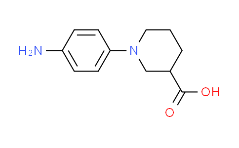 CAS No. 1177345-22-0, 1-(4-aminophenyl)piperidine-3-carboxylic acid