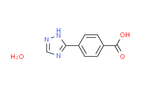 CAS No. 1262770-92-2, 4-(1H-1,2,4-triazol-5-yl)benzoic acid hydrate