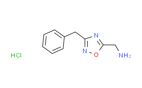 CAS No. 1185301-35-2, [(3-benzyl-1,2,4-oxadiazol-5-yl)methyl]amine hydrochloride