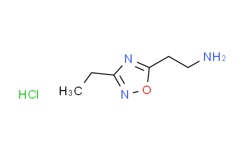 CAS No. 952233-33-9, [2-(3-ethyl-1,2,4-oxadiazol-5-yl)ethyl]amine hydrochloride