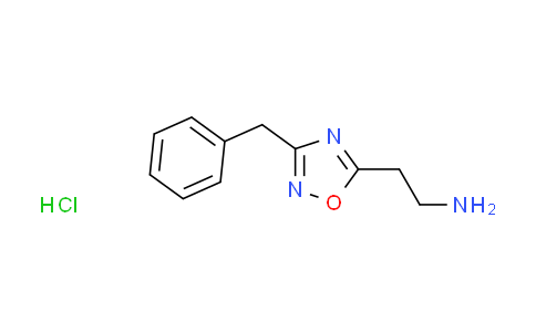 CAS No. 1185301-34-1, [2-(3-benzyl-1,2,4-oxadiazol-5-yl)ethyl]amine hydrochloride