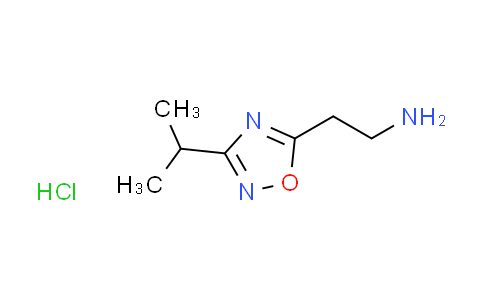 CAS No. 952233-40-8, [2-(3-isopropyl-1,2,4-oxadiazol-5-yl)ethyl]amine hydrochloride