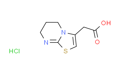 CAS No. 76629-24-8, 6,7-dihydro-5H-[1,3]thiazolo[3,2-a]pyrimidin-3-ylacetic acid hydrochloride