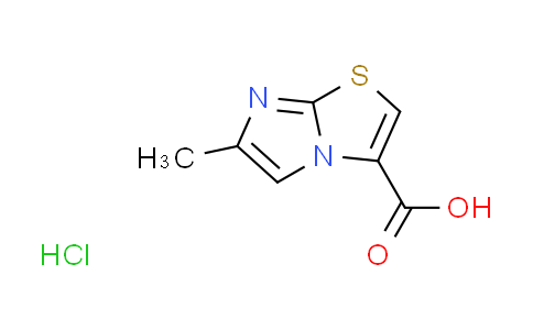 CAS No. 1269052-79-0, 6-methylimidazo[2,1-b][1,3]thiazole-3-carboxylic acid hydrochloride